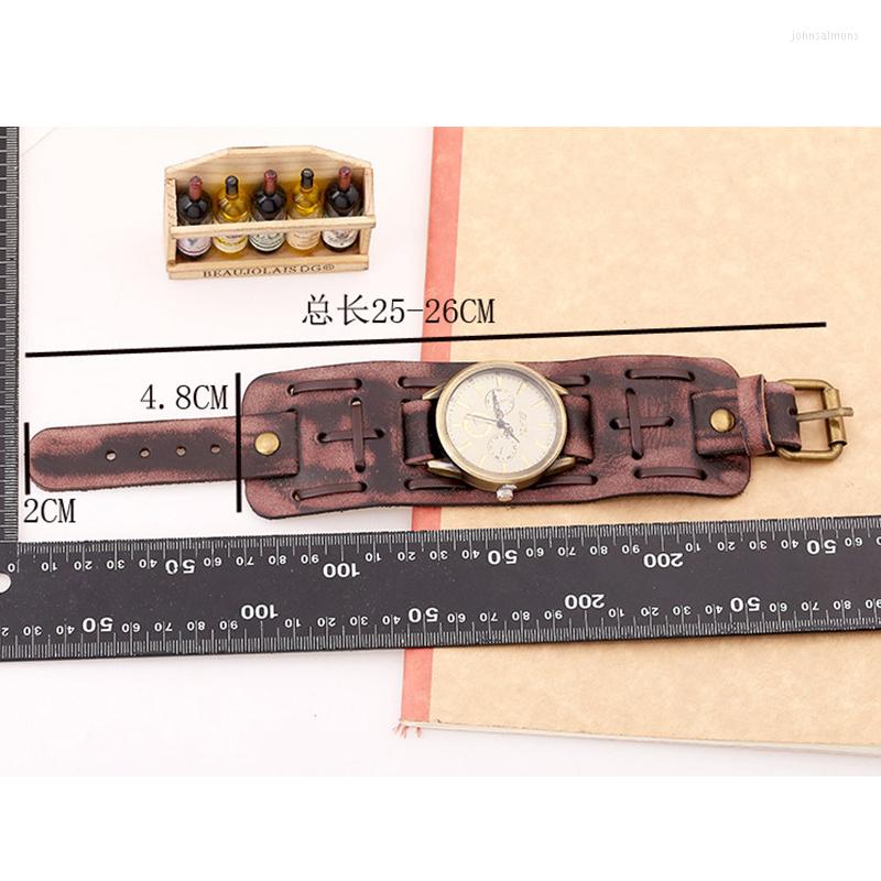 Bangle 2022 Fashion Jewelry Vintage Woven Wide Leather Bracelet Watch Punk Men Adult
Bangle 2022 Fashion Jewelry Vintage Woven Wide Leather Bracelet Watch Punk Men Adult