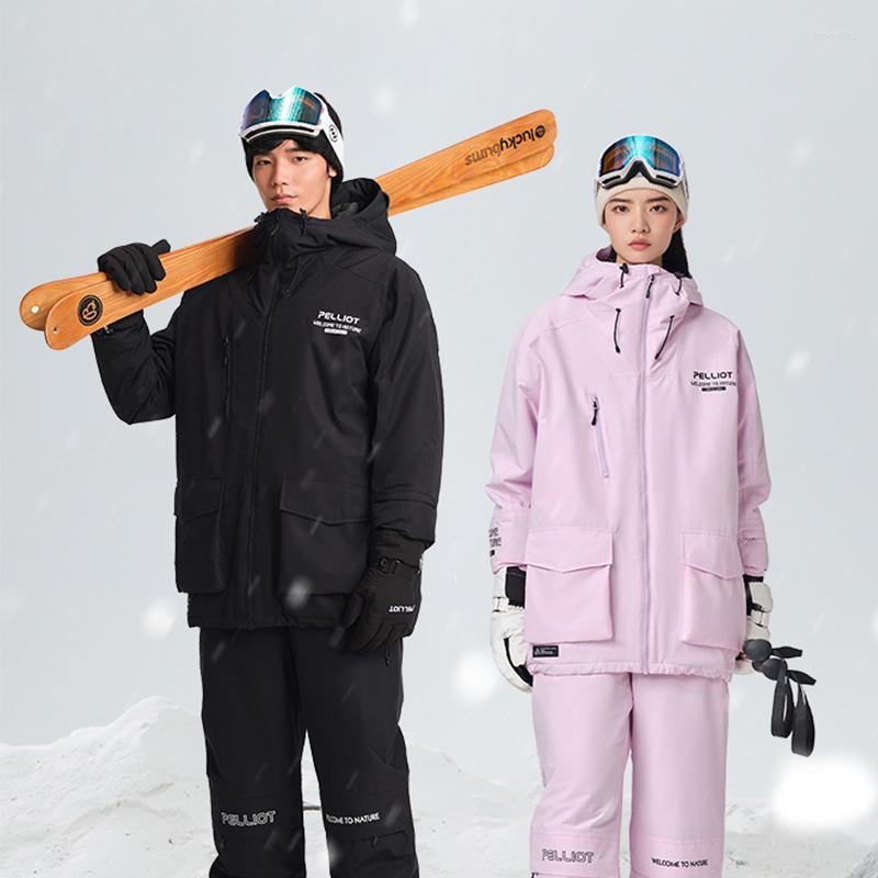 Skiing Jackets Men's And Women's Ski Winter Warm Windproof Waterproof Outdoor Sports Snowboard Demi-season Jacket For Women, White
Skiing Jackets Men's And Women's Ski Winter Warm Windproof Waterproof Outdoor Sports Snowboard Demi-season Jacket For Women, White
