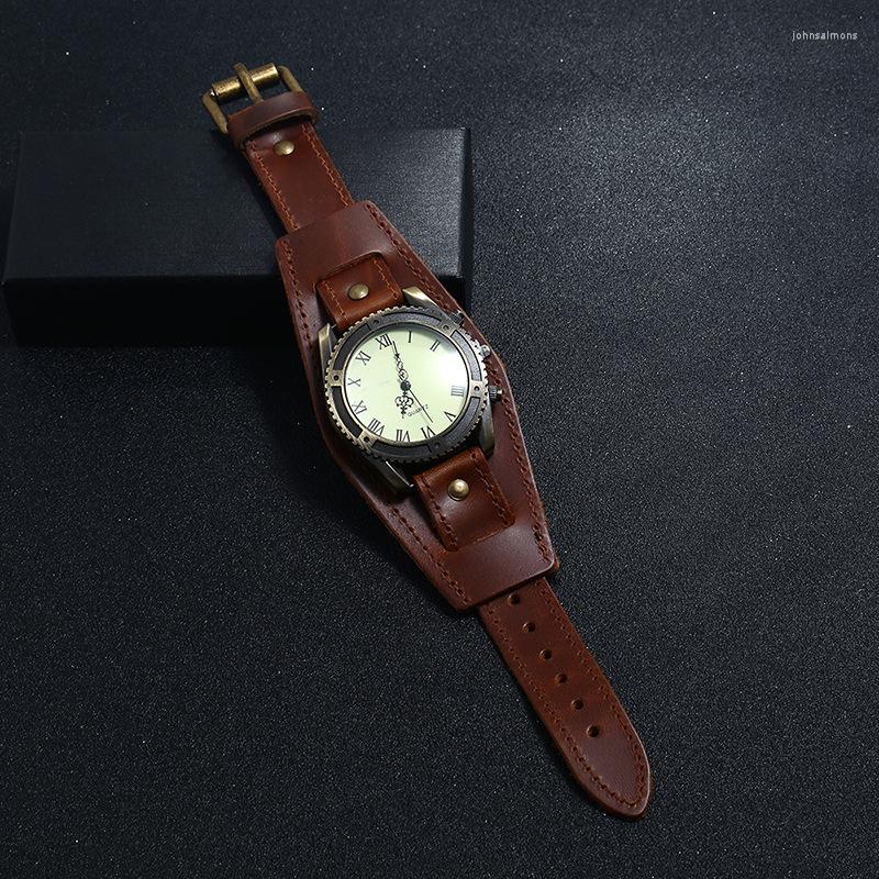 Bangle European American Retro Men Leather Bracelet Watch Cross Border Accessories Personalized Bracelets Jewelry
Bangle European American Retro Men Leather Bracelet Watch Cross Border Accessories Personalized Bracelets Jewelry