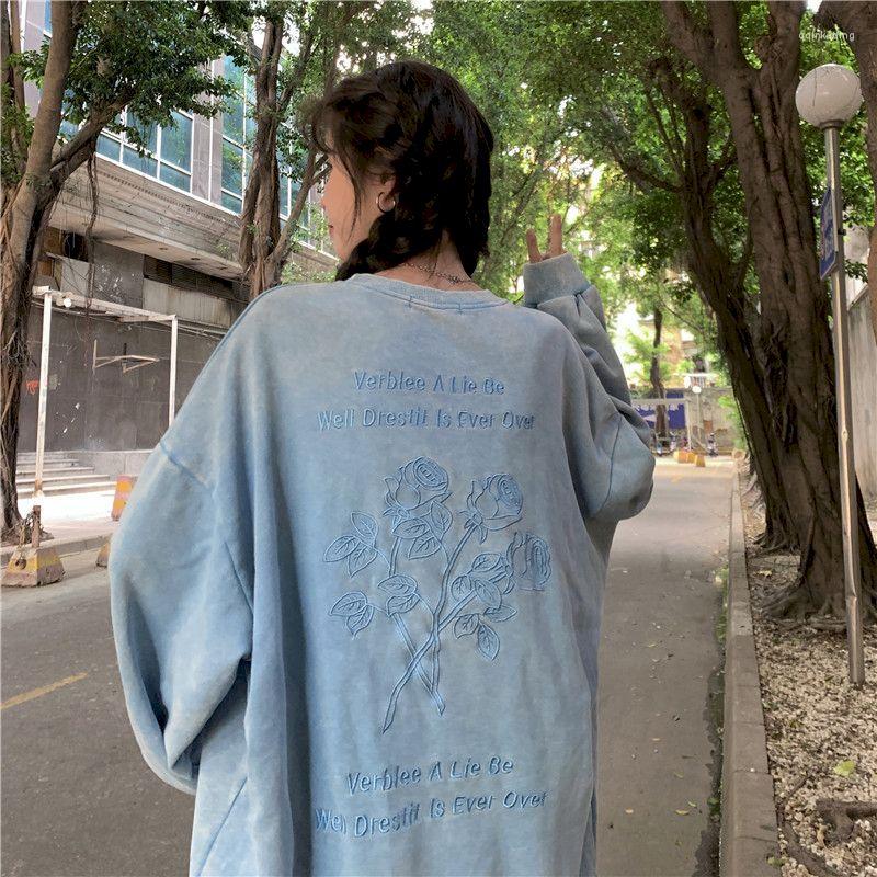 Women's Hoodies Oversized Hoodie Women Long-sleeved Pullover Sweatshirt Embroidered Tie-dye Spring Autumn Grunge Korean Fashion Female, Blue
Women's Hoodies Oversized Hoodie Women Long-sleeved Pullover Sweatshirt Embroidered Tie-dye Spring Autumn Grunge Korean Fashion Female, Blue
