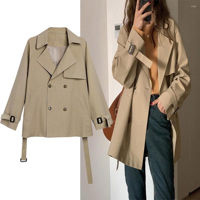 Women' Trench Coats Korean Fashion Windbreaker Jackets Autumn British Style For Women 2022 Draped Temperament Overcoat Female Clothing, Black
Women' Trench Coats Korean Fashion Windbreaker Jackets Autumn British Style For Women 2022 Draped Temperament Overcoat Female Clothing, Black