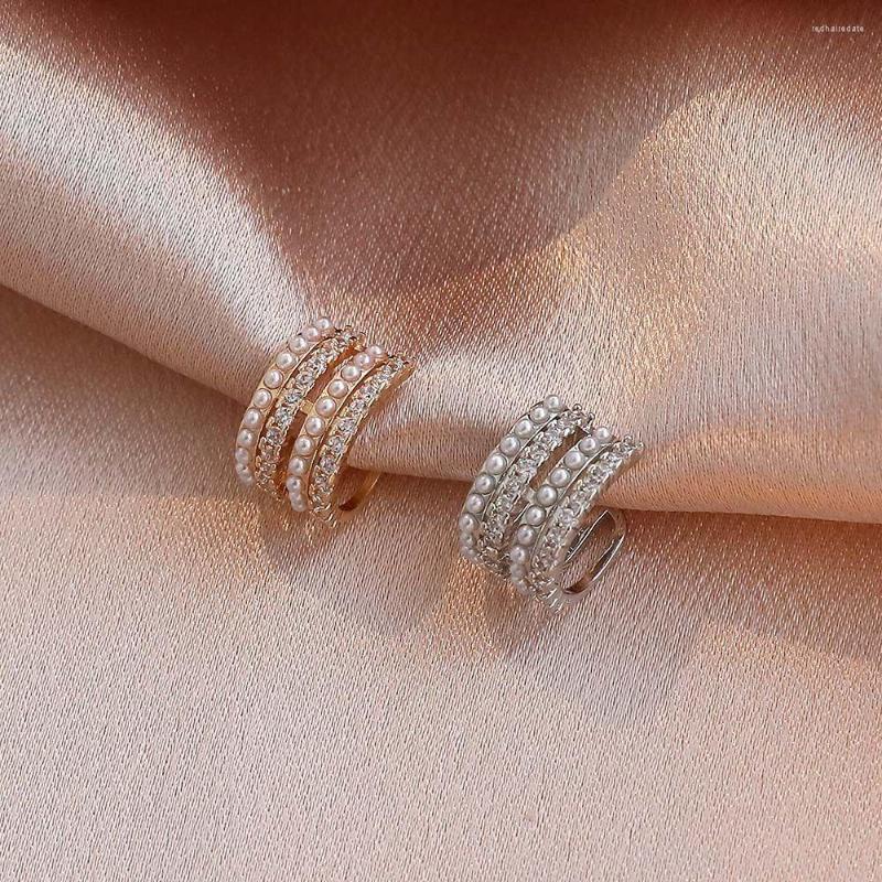 Backs Earrings Rhinestone Pearl Cartilage Clip Multilayer Geometric Ear Cuff Zircon Korean Style Women Bone
Backs Earrings Rhinestone Pearl Cartilage Clip Multilayer Geometric Ear Cuff Zircon Korean Style Women Bone