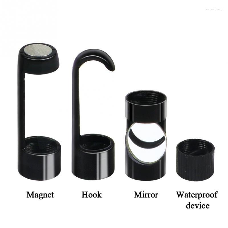 Hook Magnet Side View Mirror Set Waterproof With Screw Threads Black Compatible For 8mm /5.5mm Endoscope
Hook Magnet Side View Mirror Set Waterproof With Screw Threads Black Compatible For 8mm /5.5mm Endoscope