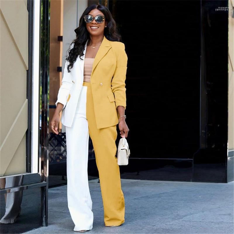 Women' Two Piece Pants Women' Women' Fashion Double Breasted Slim Fit Spliced Blazer Retro Leisure Female Chic Jacket Mid Waist, Army green
Women' Two Piece Pants Women' Women' Fashion Double Breasted Slim Fit Spliced Blazer Retro Leisure Female Chic Jacket Mid Waist, Army green
