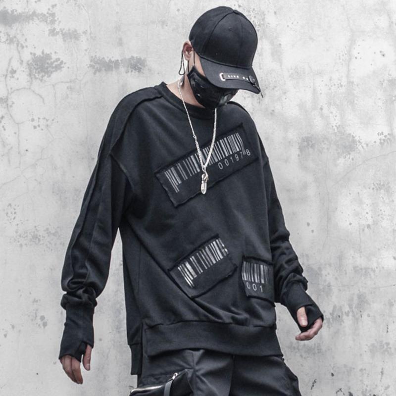 Men's Hoodies Bar Patchwork Code Print Sweatshirt Hoodie Men Autumn Pullover Tops Hip Hop Harajuku Streetwear Cotton, Black
Men's Hoodies Bar Patchwork Code Print Sweatshirt Hoodie Men Autumn Pullover Tops Hip Hop Harajuku Streetwear Cotton, Black