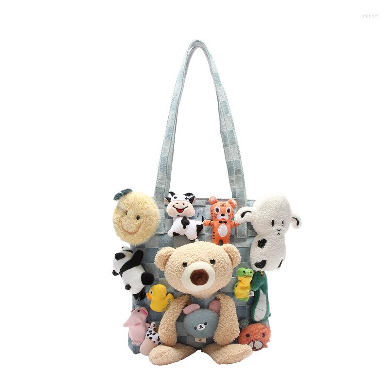 Evening Bags Cute Women's Handbag Canvas Tote Shoulder Bag Fashion Office Shoper 2022 Trendy Brand Designer, Blue
Evening Bags Cute Women's Handbag Canvas Tote Shoulder Bag Fashion Office Shoper 2022 Trendy Brand Designer, Blue