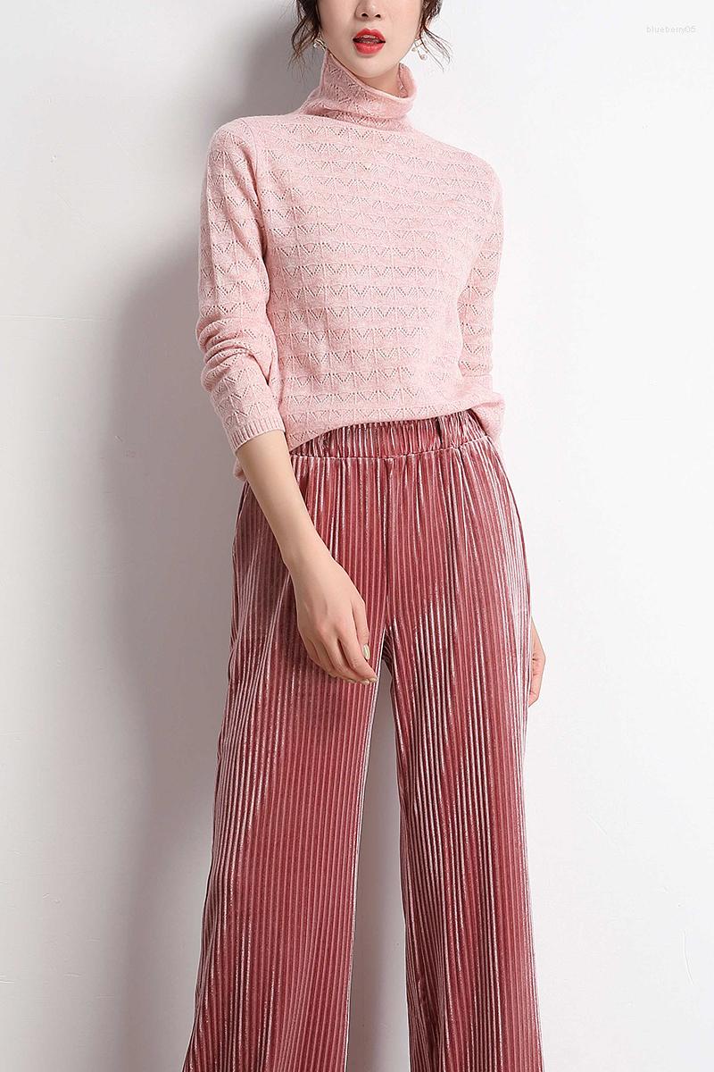 Women's Sweaters Ladies High Quality Turtleneck Pure Cashmere Sweater Spring Autumn Fashion Hollow Out Slim Knit Elegant Free, Green
Women's Sweaters Ladies High Quality Turtleneck Pure Cashmere Sweater Spring Autumn Fashion Hollow Out Slim Knit Elegant Free, Green