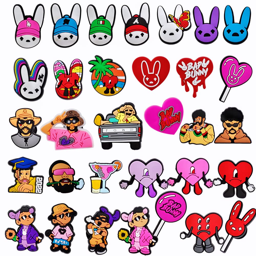 Shoe Parts Accessories Bad Bunny Charms Decoration For Clog Sandals Cartoon Croc Girls Boys Kids Teens Men Women Part Zcroccharmstore Ot6Je
Shoe Parts Accessories Bad Bunny Charms Decoration For Clog Sandals Cartoon Croc Girls Boys Kids Teens Men Women Part Zcroccharmstore Ot6Je