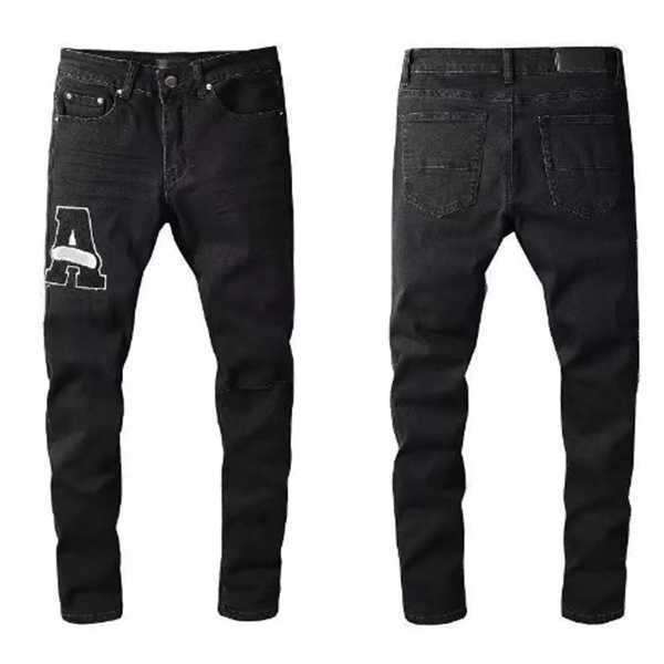 Mens Pants Classic Hip Hop Trousers Designer Jeans Distressed Ripped Biker High Street Black Denim Light Blue Hole Cotton Slim Hand Drawn
Mens Pants Classic Hip Hop Trousers Designer Jeans Distressed Ripped Biker High Street Black Denim Light Blue Hole Cotton Slim Hand Drawn