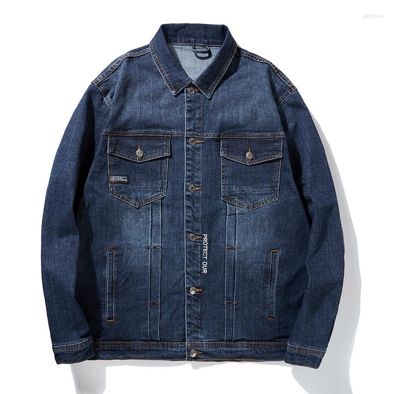 Men's Jackets 2022 Autumn Winter Brand Dark Blue Cotton Denim Cowboy Jacket Classic Trend Fashionable Men's Size 2XL-8XL
Men's Jackets 2022 Autumn Winter Brand Dark Blue Cotton Denim Cowboy Jacket Classic Trend Fashionable Men's Size 2XL-8XL