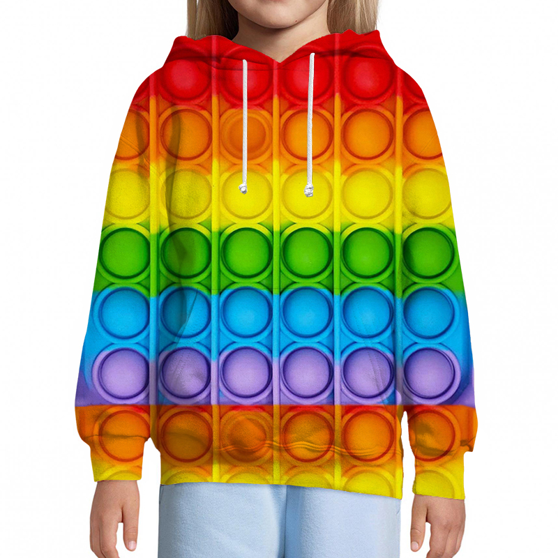 Pullover Kids Push Bubble 3D Print Hoodies Children Pops Sweatshirts Boys Girls Game Cartoon Anime Pullovers Tops Sudadera Infantil 221010, 21
Pullover Kids Push Bubble 3D Print Hoodies Children Pops Sweatshirts Boys Girls Game Cartoon Anime Pullovers Tops Sudadera Infantil 221010, 21