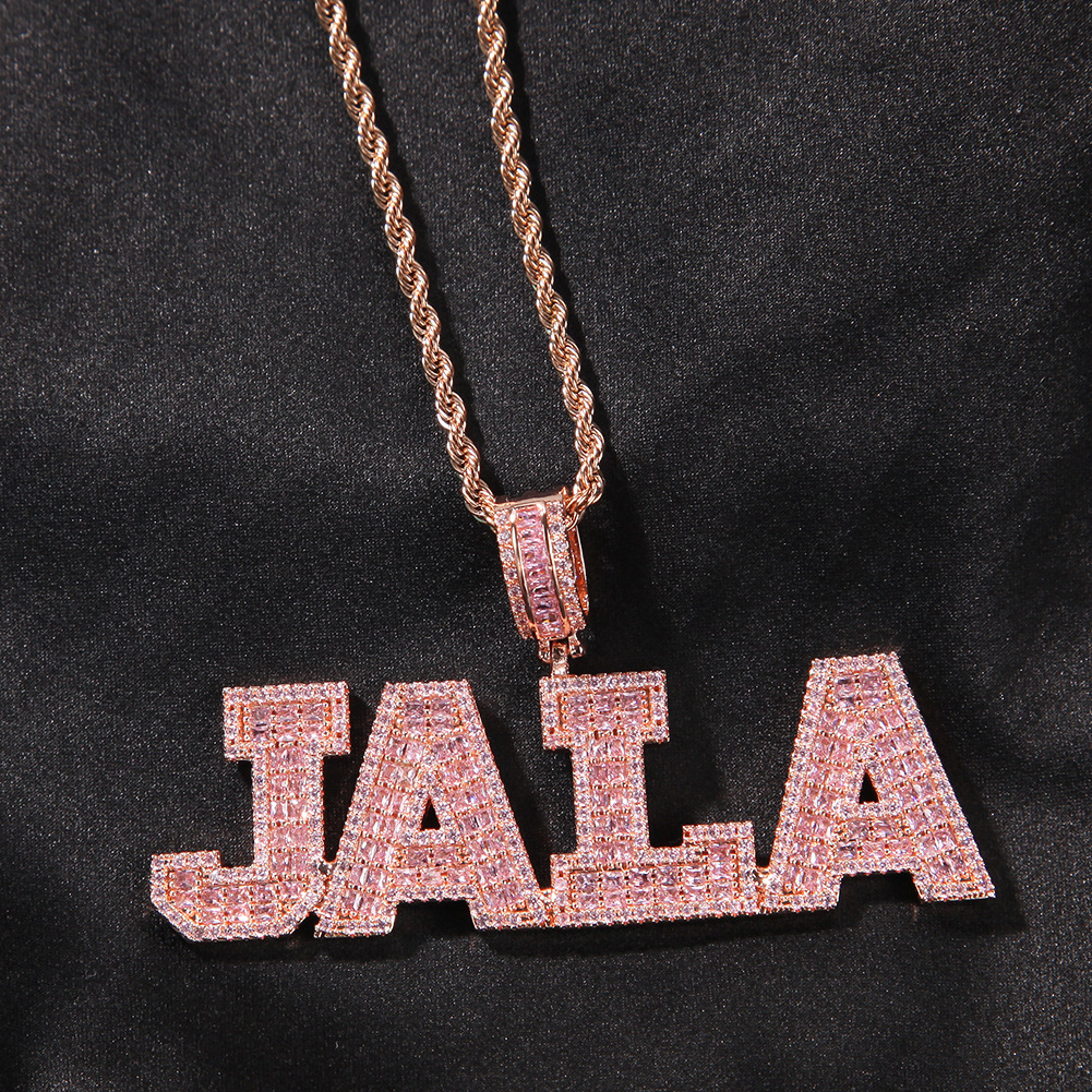 TopBling Hip Hop A-Z Custom Letters Pendant Necklace Charm Gift for Men Women Bling Iced T Zircon 18K Real Gold Plated
TopBling Hip Hop A-Z Custom Letters Pendant Necklace Charm Gift for Men Women Bling Iced T Zircon 18K Real Gold Plated