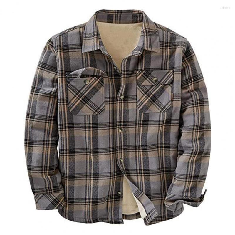 Men's Jackets Trendy Shirt Jacket Turndown Collar Autumn Coat Thicken Lapel, Blue
Men's Jackets Trendy Shirt Jacket Turndown Collar Autumn Coat Thicken Lapel, Blue