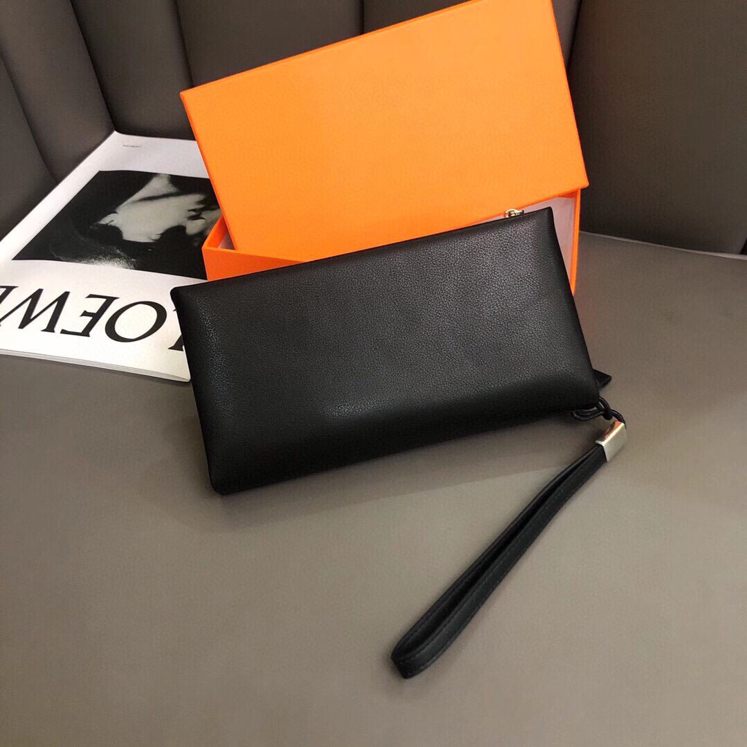 Men's Luxury Designer Wallet Business Wedding Date Handheld Bag Cowhide Buckle Zipper Internal Spacer Card Bag, Black
Men's Luxury Designer Wallet Business Wedding Date Handheld Bag Cowhide Buckle Zipper Internal Spacer Card Bag, Black
