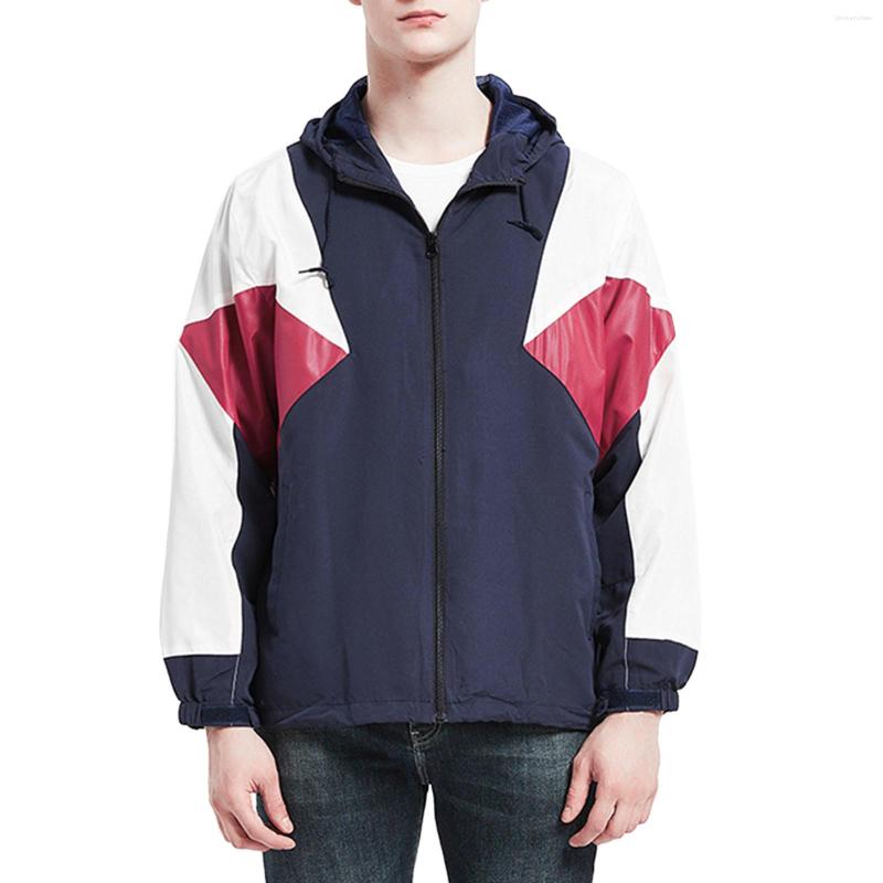 Men's Jackets Mens Autumn Fashion Casual Loose Stitching Hooded Waterproof Breathable Flight Suit Puffy 3x Lightweight For Men, Black
Men's Jackets Mens Autumn Fashion Casual Loose Stitching Hooded Waterproof Breathable Flight Suit Puffy 3x Lightweight For Men, Black