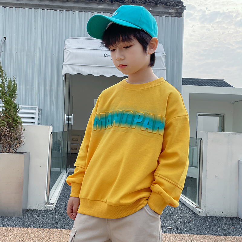 Pullover Spring Autumn Boys Sweatshirt Long Sleeve T Shirt Children Sport Top Print Teen Kids Casual Yellow Blue 7 8 10 12 14 Y 221010
Pullover Spring Autumn Boys Sweatshirt Long Sleeve T Shirt Children Sport Top Print Teen Kids Casual Yellow Blue 7 8 10 12 14 Y 221010