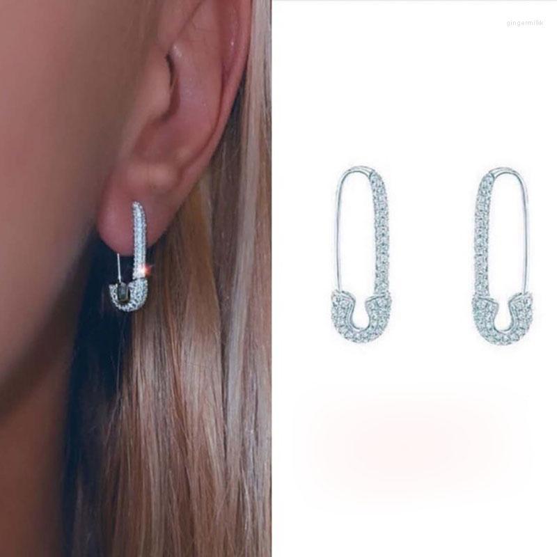 Dangle Earrings SLJELY Fashion Real 925 Sterling Silver Safety Pin With High Quality Zirconia For Women Fine Jewelry
Dangle Earrings SLJELY Fashion Real 925 Sterling Silver Safety Pin With High Quality Zirconia For Women Fine Jewelry