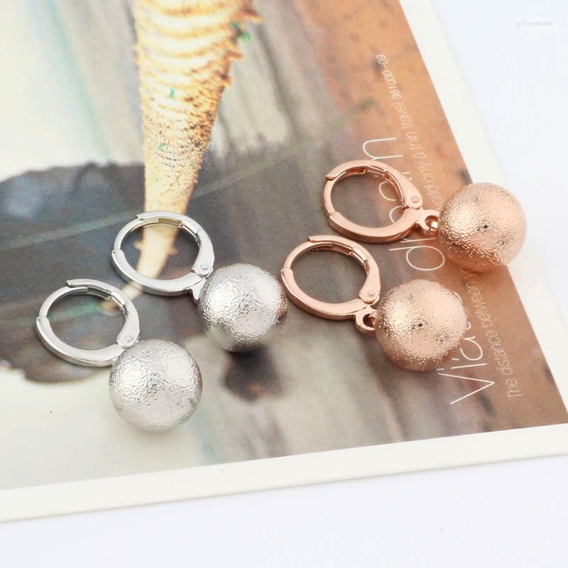 Dangle Earrings Luxury Quality Jewelry Exquisite Frosting Ball For Women Girls Round 10mm Small Drop
Dangle Earrings Luxury Quality Jewelry Exquisite Frosting Ball For Women Girls Round 10mm Small Drop