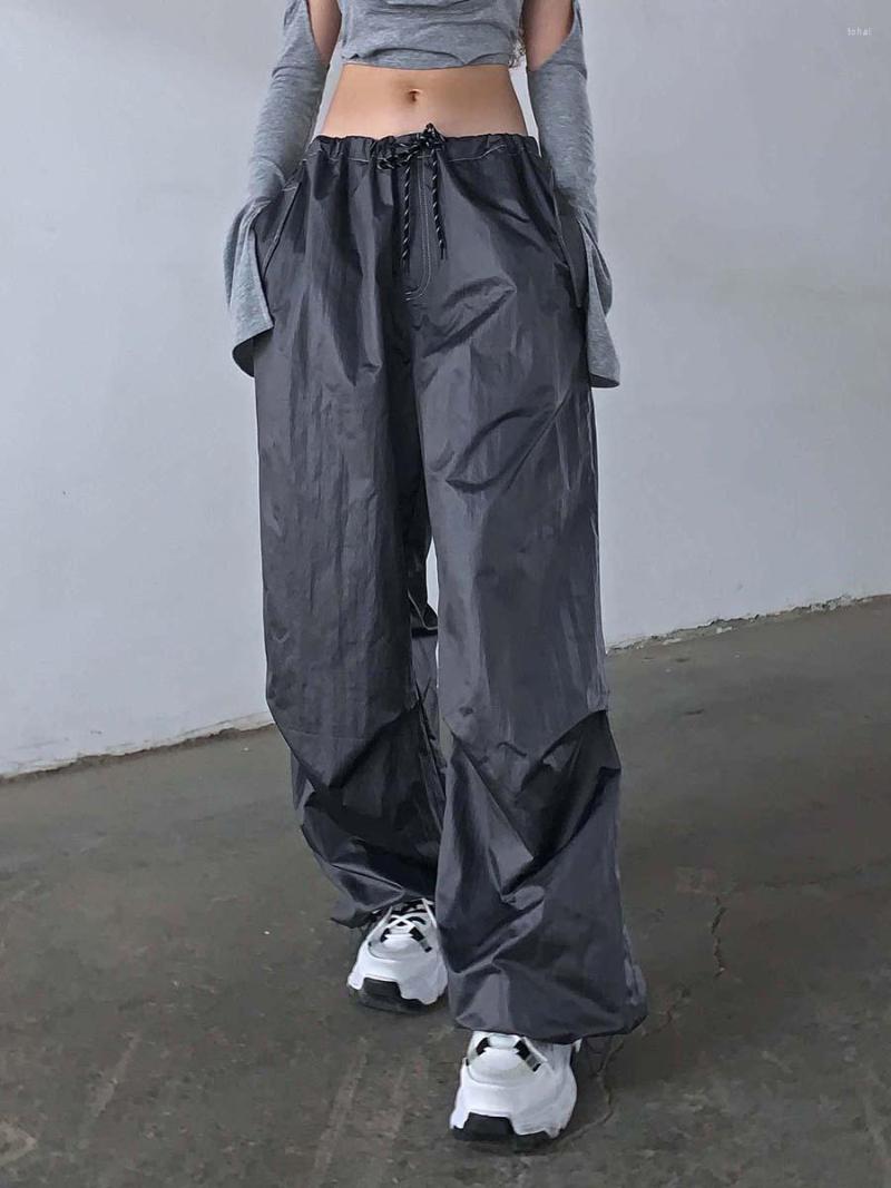 Women' Pants Y2k Drawstring Cargo For Women Low Waist Relaxed Fit Work Trousers Grunge Sweatpants Streetwear, As photo shows
Women' Pants Y2k Drawstring Cargo For Women Low Waist Relaxed Fit Work Trousers Grunge Sweatpants Streetwear, As photo shows