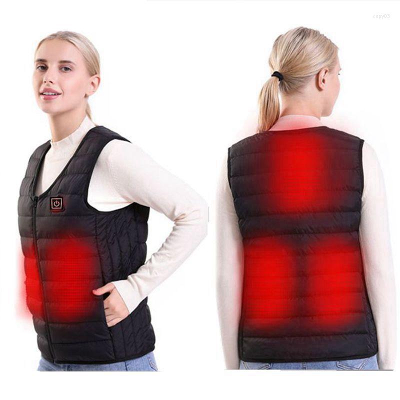 Women's Vests Men Women Heating Vest Autumn And Winter Cotton USB Infrared Electric Suit Flexible Thermal Warm Jacket, Black
Women's Vests Men Women Heating Vest Autumn And Winter Cotton USB Infrared Electric Suit Flexible Thermal Warm Jacket, Black
