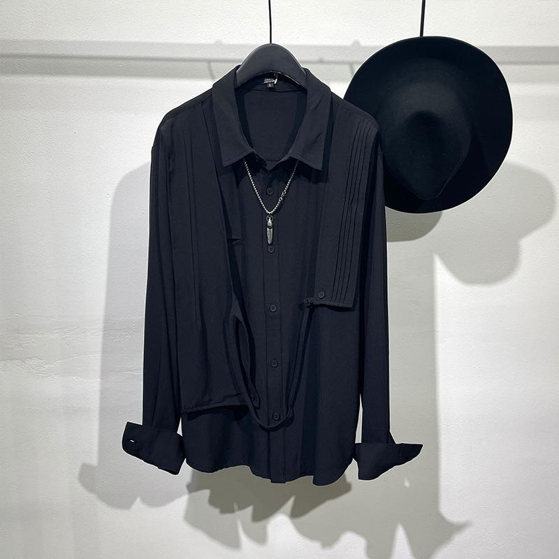 Men's Casual Shirts Bn126 Fashion Men's 2022 Runway Luxury European Design Party Style Clothing, Black
Men's Casual Shirts Bn126 Fashion Men's 2022 Runway Luxury European Design Party Style Clothing, Black