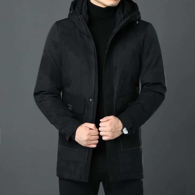 Men's Down Parkas Top Grade Men's Hat Detachable Down Jackes Men Winter Luxury Designer 90 White Duck Down Warm Parka Windbreaker Coats 221010, Black
Men's Down Parkas Top Grade Men's Hat Detachable Down Jackes Men Winter Luxury Designer 90 White Duck Down Warm Parka Windbreaker Coats 221010, Black