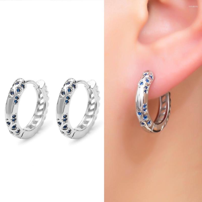 Hoop Earrings ESSFF Silver Color Blue Zircon Fashion Jewelry Stylish Girlfriend/friend Holiday Gifts Round Earings Hoops
Hoop Earrings ESSFF Silver Color Blue Zircon Fashion Jewelry Stylish Girlfriend/friend Holiday Gifts Round Earings Hoops