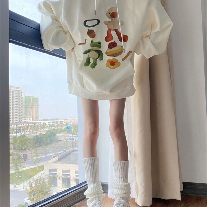Womens Hoodies Sweatshirts Jielur Autumn Kawaii Cartoon Print Sweatshirts Hooded Top Female Kpop Fashion Loose Fleece Hoodies Women Pullover Apricot MXXL 221010, Apricot fleece
Womens Hoodies Sweatshirts Jielur Autumn Kawaii Cartoon Print Sweatshirts Hooded Top Female Kpop Fashion Loose Fleece Hoodies Women Pullover Apricot MXXL 221010, Apricot fleece