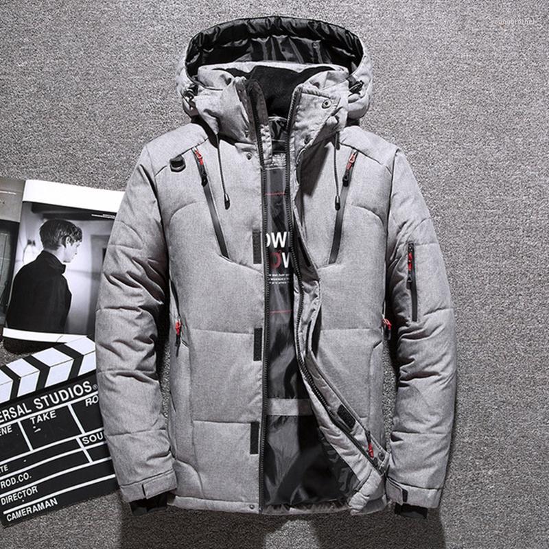 Men's Down -30 Degree Winter Mens Thick Warm White Duck Jacket Hooded Windbreaker Parkas Hombre Coats Oversized Puffer Jackets, Blue
Men's Down -30 Degree Winter Mens Thick Warm White Duck Jacket Hooded Windbreaker Parkas Hombre Coats Oversized Puffer Jackets, Blue