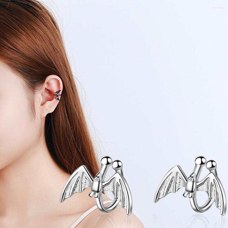 Backs Earrings Gothic Ear Cuff Black Bat Clip On Earcuff Femme Fashion Silver Color Jewelry Pendientes
Backs Earrings Gothic Ear Cuff Black Bat Clip On Earcuff Femme Fashion Silver Color Jewelry Pendientes