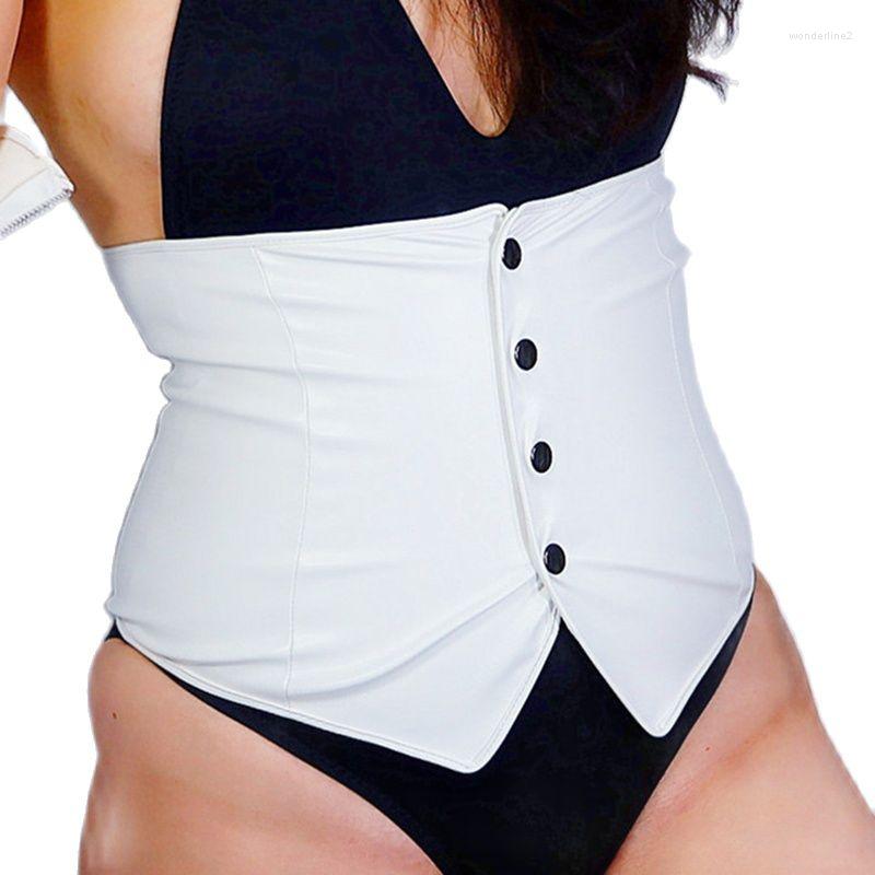 Belts Wide Belt Female Cummerbunds Girdle Corset Trend Waistcoat Faux Leather PU White Black High Elasticity VG17
Belts Wide Belt Female Cummerbunds Girdle Corset Trend Waistcoat Faux Leather PU White Black High Elasticity VG17