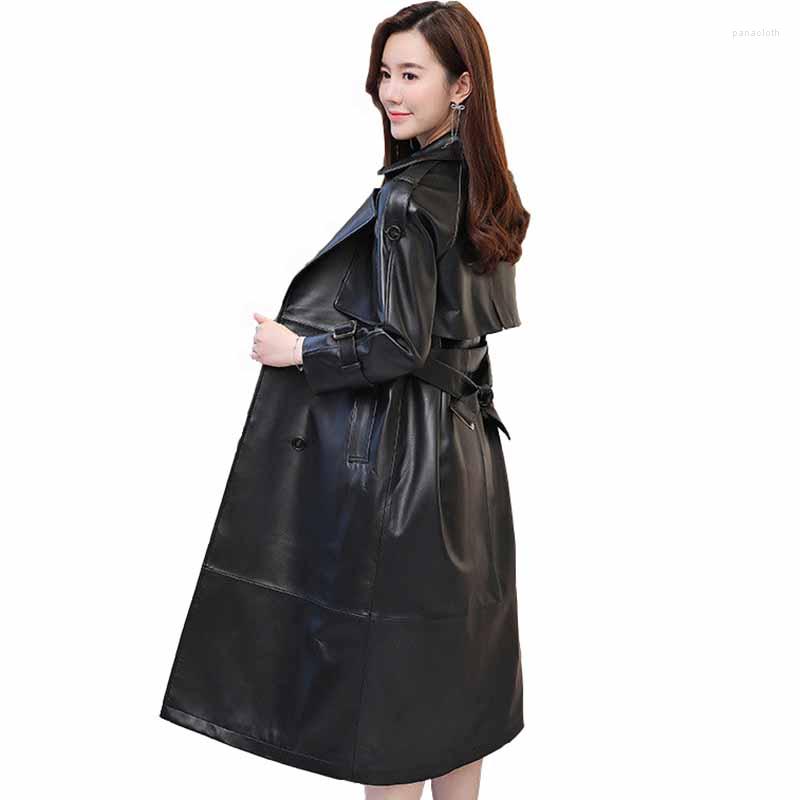 Women's Leather Premium Real Jacket Women Autumn Winter Black Sheepskin Coat Sashes Slim Double-breasted Natural Long Outwear
Women's Leather Premium Real Jacket Women Autumn Winter Black Sheepskin Coat Sashes Slim Double-breasted Natural Long Outwear
