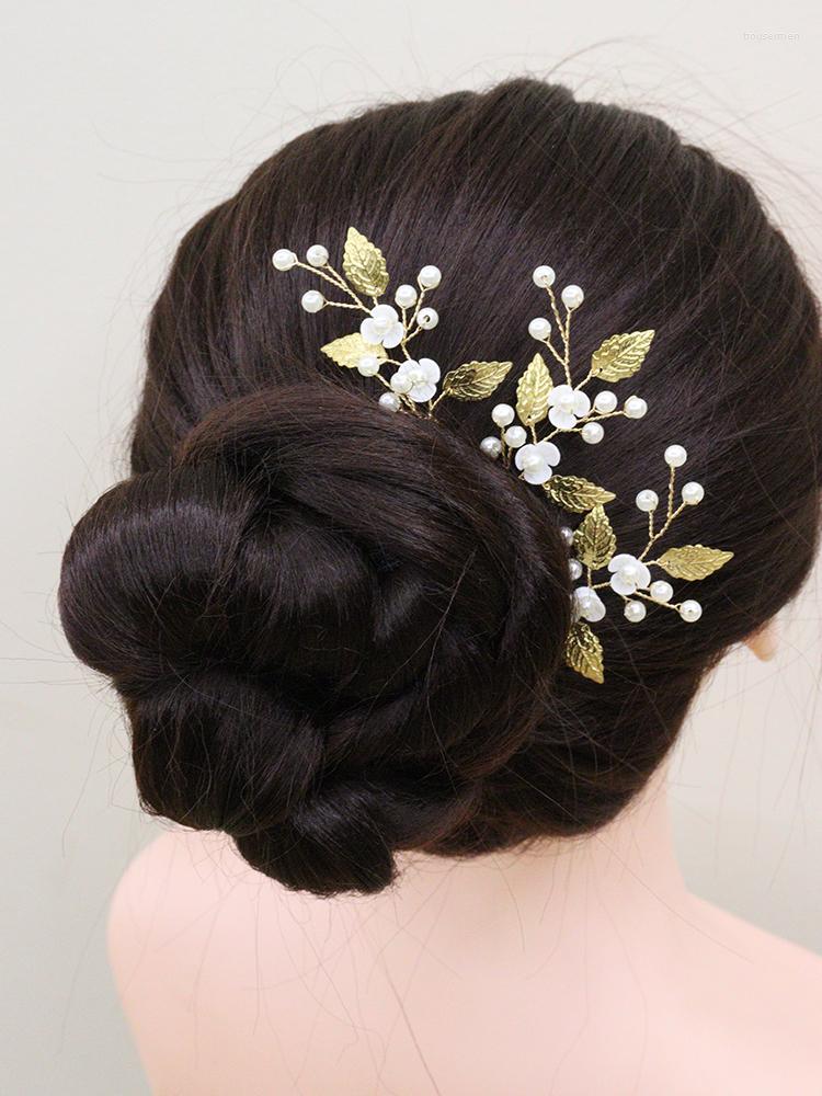 Headpieces Vintage Silver Gold Leaf Hair Pins Pearl Flower Jewelry For Bride Party Ornaments Wedding Accessories ClipsHeadpieces
Headpieces Vintage Silver Gold Leaf Hair Pins Pearl Flower Jewelry For Bride Party Ornaments Wedding Accessories ClipsHeadpieces