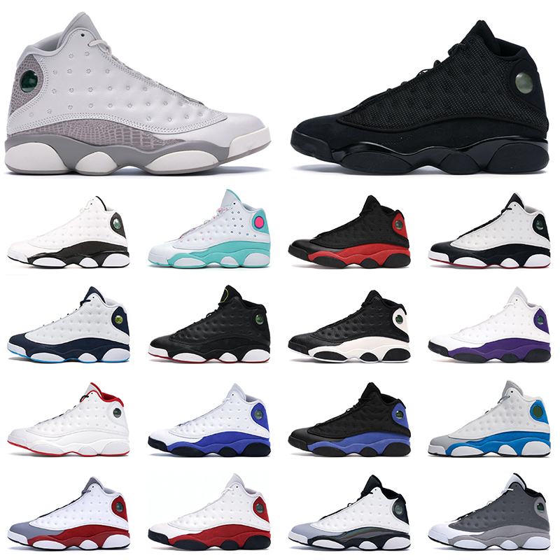 13 13s Basketball Shoes Mens Sneaker Black Cat Flint Brave University Blue Atmosphere Wolf Grey City of Flight Obsidian Sport Trainers
13 13s Basketball Shoes Mens Sneaker Black Cat Flint Brave University Blue Atmosphere Wolf Grey City of Flight Obsidian Sport Trainers