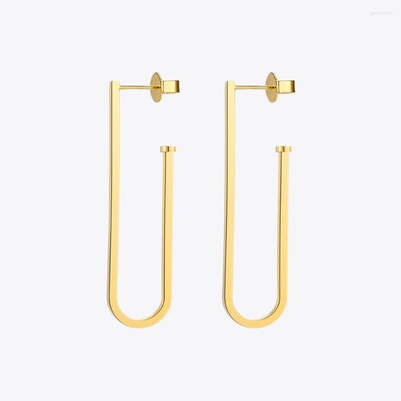Dangle Earrings Enfashion Jewelry Geometric Big Clips Gold Color Stainless Steel Long Drop For Women Earings EB171028
Dangle Earrings Enfashion Jewelry Geometric Big Clips Gold Color Stainless Steel Long Drop For Women Earings EB171028