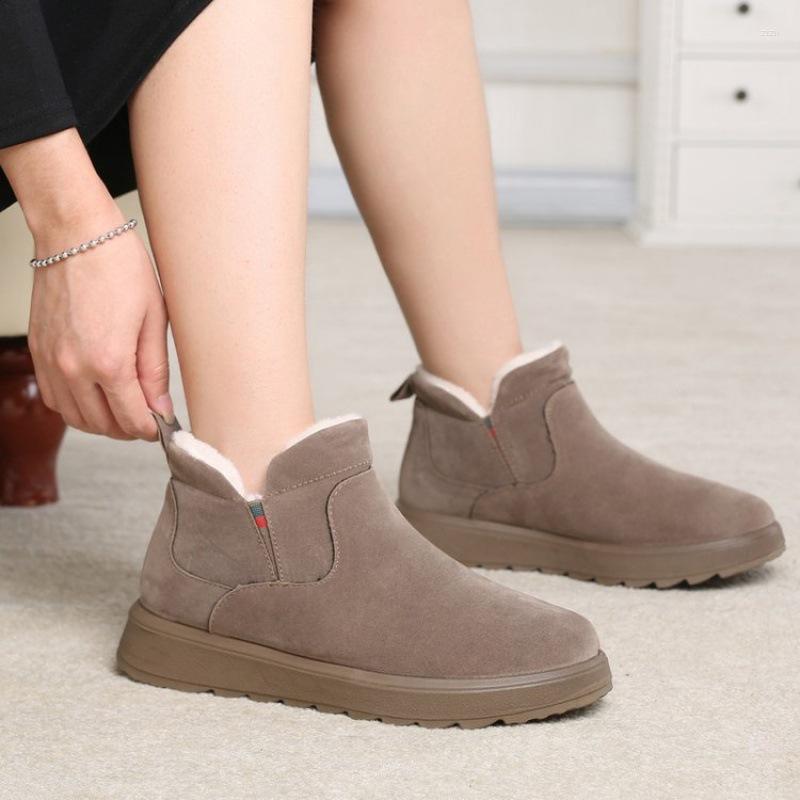 Boots Snow Women's Velvet Thickening 2022 Winter Fashion Short-tube Slip-on Warm Bread Cotton Shoes, Camel
Boots Snow Women's Velvet Thickening 2022 Winter Fashion Short-tube Slip-on Warm Bread Cotton Shoes, Camel