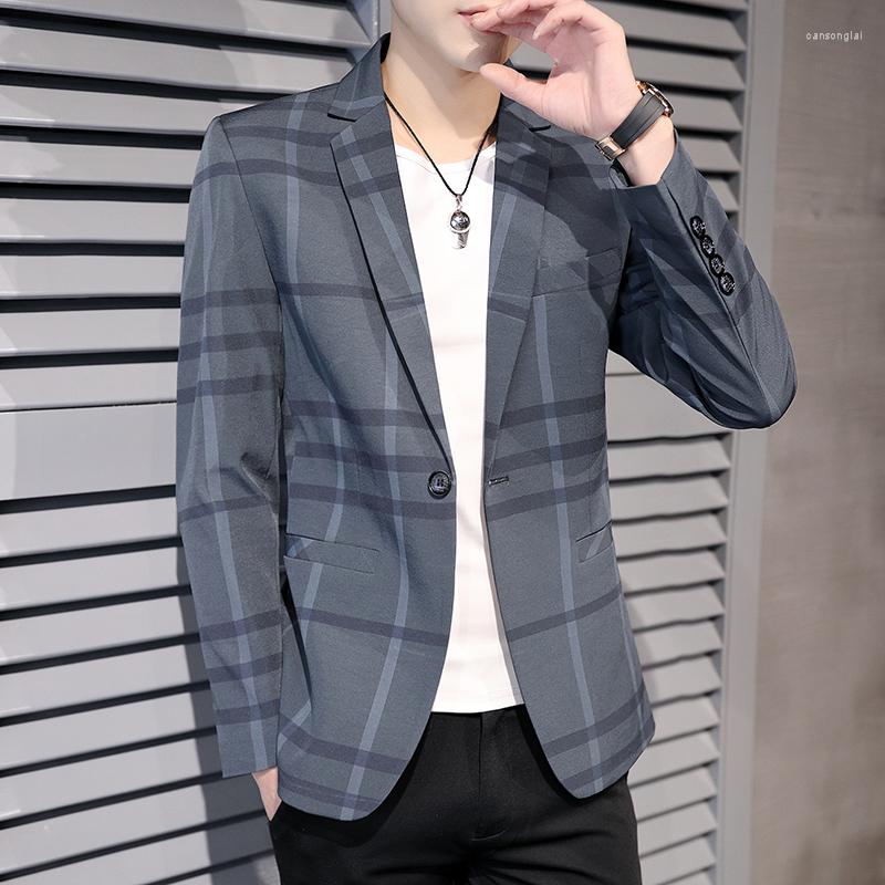 Men's Suits Foreign Trade Men's Casual Suit Jacket Business Small Korean Version Of The Trend Self-cultivation Fashion Plaid Single, Black
Men's Suits Foreign Trade Men's Casual Suit Jacket Business Small Korean Version Of The Trend Self-cultivation Fashion Plaid Single, Black