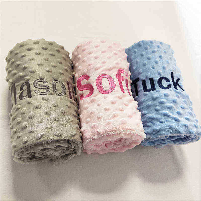 Name Personalised Newborn Baby Blanket Swaddling Baby Bedding Set Swaddle Soft Fleece Toddler Crib Bed Stroller Blanket AA220326
Name Personalised Newborn Baby Blanket Swaddling Baby Bedding Set Swaddle Soft Fleece Toddler Crib Bed Stroller Blanket AA220326