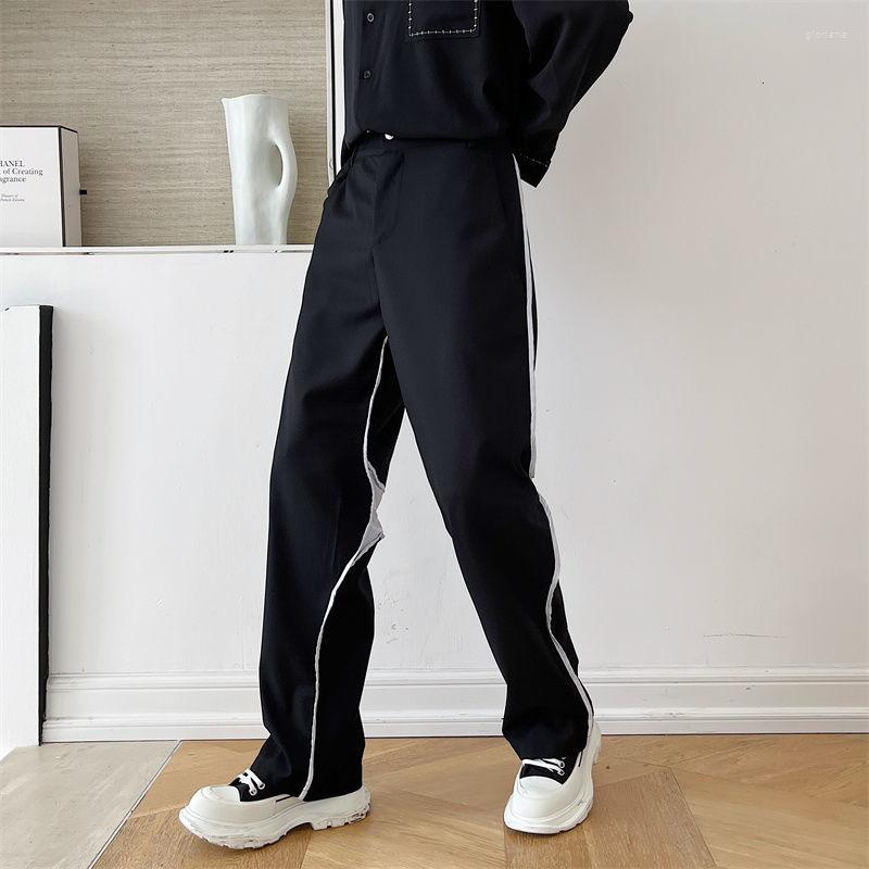 Men's Pants Fashion Menswear ChicColor Block Spliced Trousers Men's Loose Mid Waist Straight Casual Sweatpants Tide Autumn 2022, Black
Men's Pants Fashion Menswear ChicColor Block Spliced Trousers Men's Loose Mid Waist Straight Casual Sweatpants Tide Autumn 2022, Black