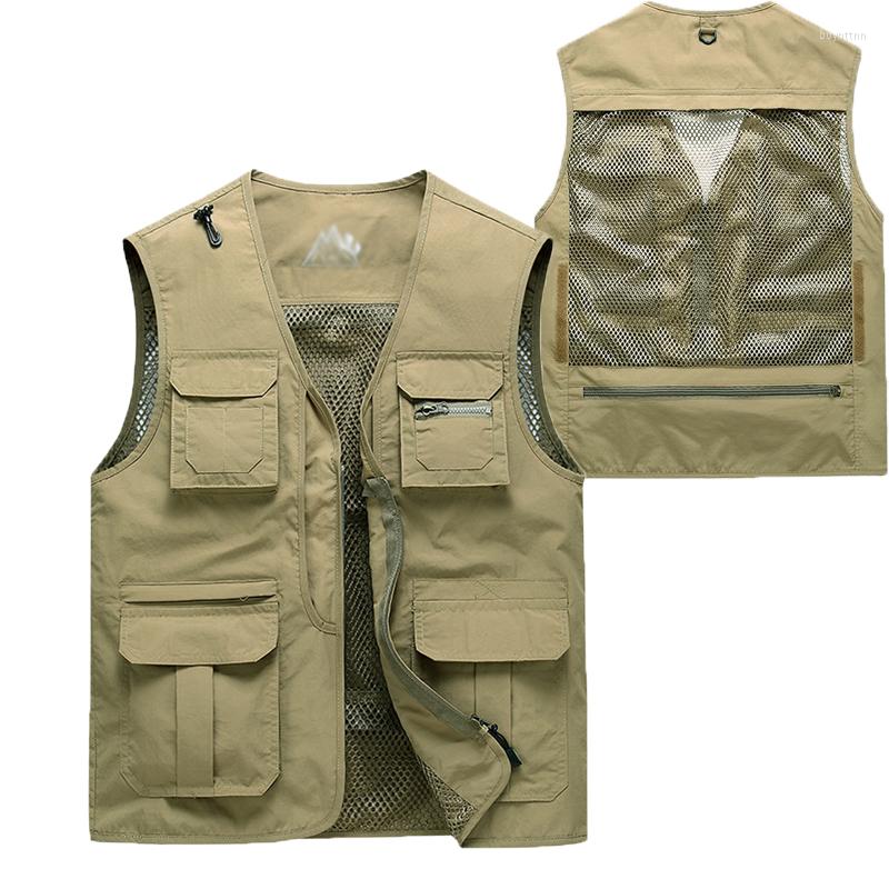 Men's Vests Summer Men Unloading Tactical Vest Coat Casual Men's Pographer Waistcoat Mesh Work Sleeveless Jacket Tooling Pocket 5XL, Blue
Men's Vests Summer Men Unloading Tactical Vest Coat Casual Men's Pographer Waistcoat Mesh Work Sleeveless Jacket Tooling Pocket 5XL, Blue