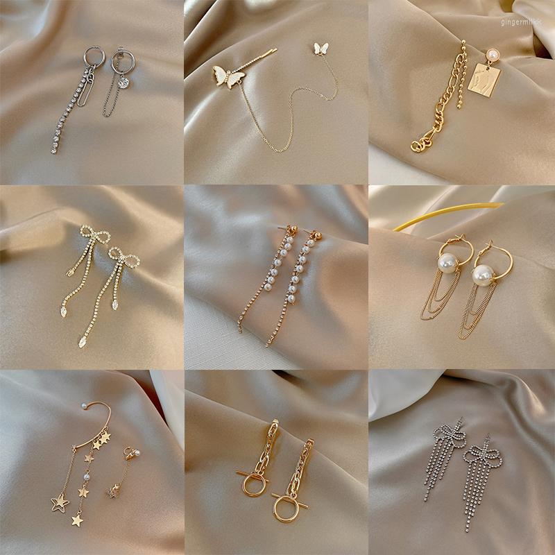 Dangle Earrings Irregular Tassels Butterfly Drop Round Dangler Golden Rhinestone Bow-Knot Inlaid Women Girl Gifts For Friends
Dangle Earrings Irregular Tassels Butterfly Drop Round Dangler Golden Rhinestone Bow-Knot Inlaid Women Girl Gifts For Friends