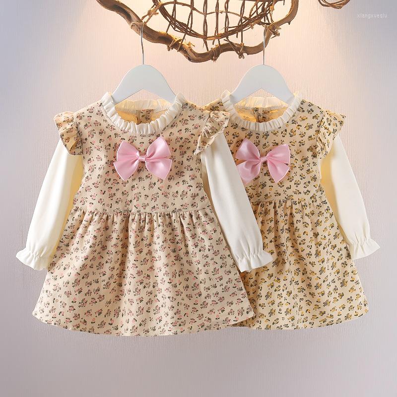 Girl Dresses Girl's Long Sleeve Dress 2022 Autumn Princess Fashionable Foreign Style Fake Two Short, Pink
Girl Dresses Girl's Long Sleeve Dress 2022 Autumn Princess Fashionable Foreign Style Fake Two Short, Pink