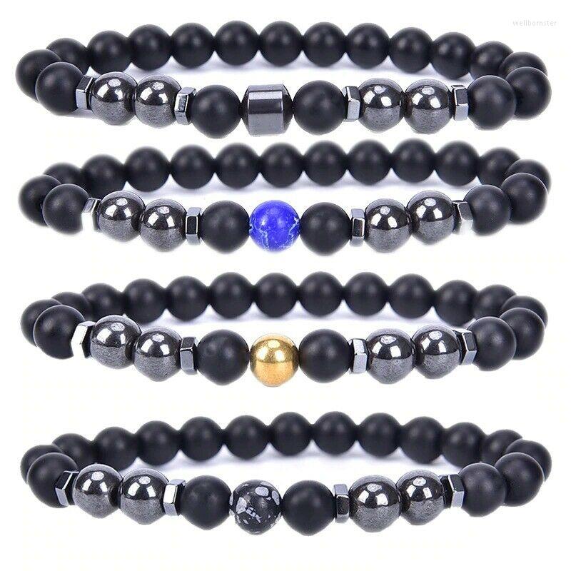 Bracelets Anti-Swelling Beaded Bracelet Men 8mm Weight Loss Magnet Stone Bead Charm Women Anklet Jewelry Gift Pulsera Hombre
Bracelets Anti-Swelling Beaded Bracelet Men 8mm Weight Loss Magnet Stone Bead Charm Women Anklet Jewelry Gift Pulsera Hombre