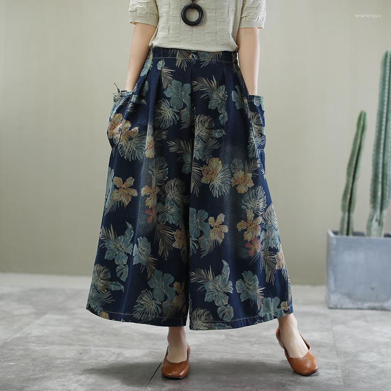 Ethnic Clothing 2022 Spring Chinese Fashion Ladies Vintage Printed Jeans Women Floral Denim Trousers Loose Wide Leg Pants Plus Size 11845
Ethnic Clothing 2022 Spring Chinese Fashion Ladies Vintage Printed Jeans Women Floral Denim Trousers Loose Wide Leg Pants Plus Size 11845