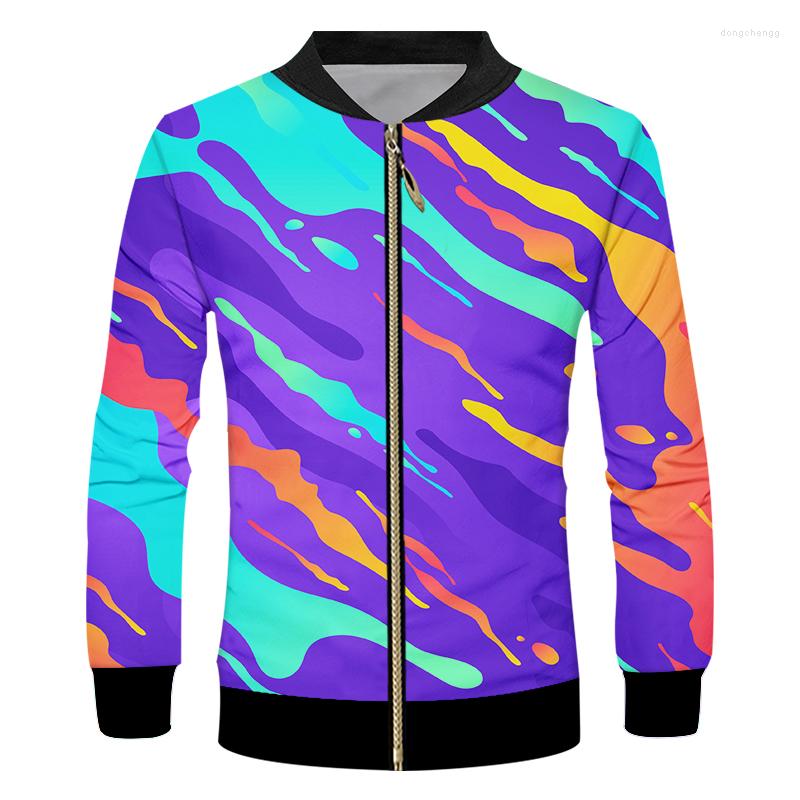 Men's Jackets IFPD EU Size Men's Casual 3D Print Colorful Jacket Long Sleeve Zipper Coat Sweatshirt Stripes Plus Tracksuits, Colorful stripes
Men's Jackets IFPD EU Size Men's Casual 3D Print Colorful Jacket Long Sleeve Zipper Coat Sweatshirt Stripes Plus Tracksuits, Colorful stripes