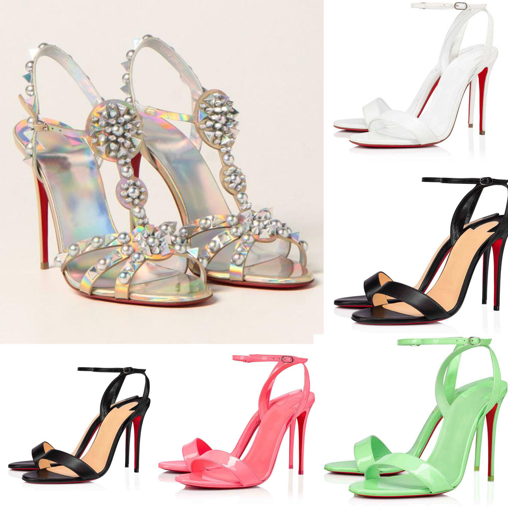 Women loubigirl queen Sandals reds sole high heels 100MM pumps black nude sude leather studs strap thin heeled lady dress bride pumps sandal Luxury brand, 102
Women loubigirl queen Sandals reds sole high heels 100MM pumps black nude sude leather studs strap thin heeled lady dress bride pumps sandal Luxury brand, 102