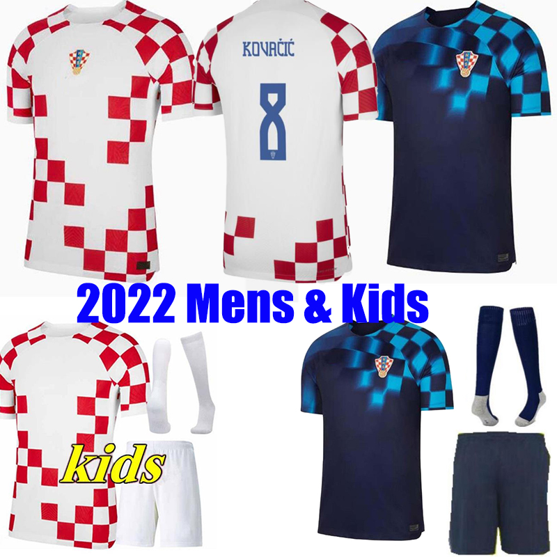 2022 Croacia MODRIC Croatia soccer jerseys MANDZUKIC PERISIC KALINIC 22 23 Home Away Croazia football shirt KOVACIC Kramaric Men Kids Kit, Away with patch
2022 Croacia MODRIC Croatia soccer jerseys MANDZUKIC PERISIC KALINIC 22 23 Home Away Croazia football shirt KOVACIC Kramaric Men Kids Kit, Away with patch