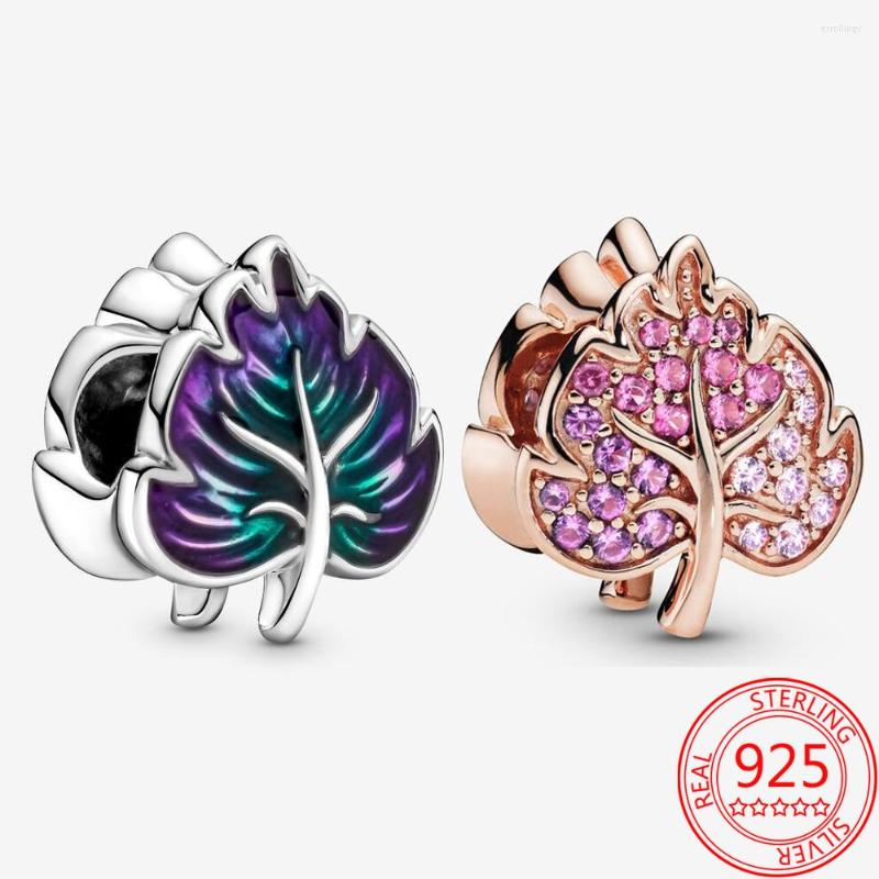 Beads Gorgeous 925 Sterling Silver Enamel Purple And Green Leaf Beaded Charm Fit Snake Bracelet & Bangle Birthday Gift Making
Beads Gorgeous 925 Sterling Silver Enamel Purple And Green Leaf Beaded Charm Fit Snake Bracelet & Bangle Birthday Gift Making