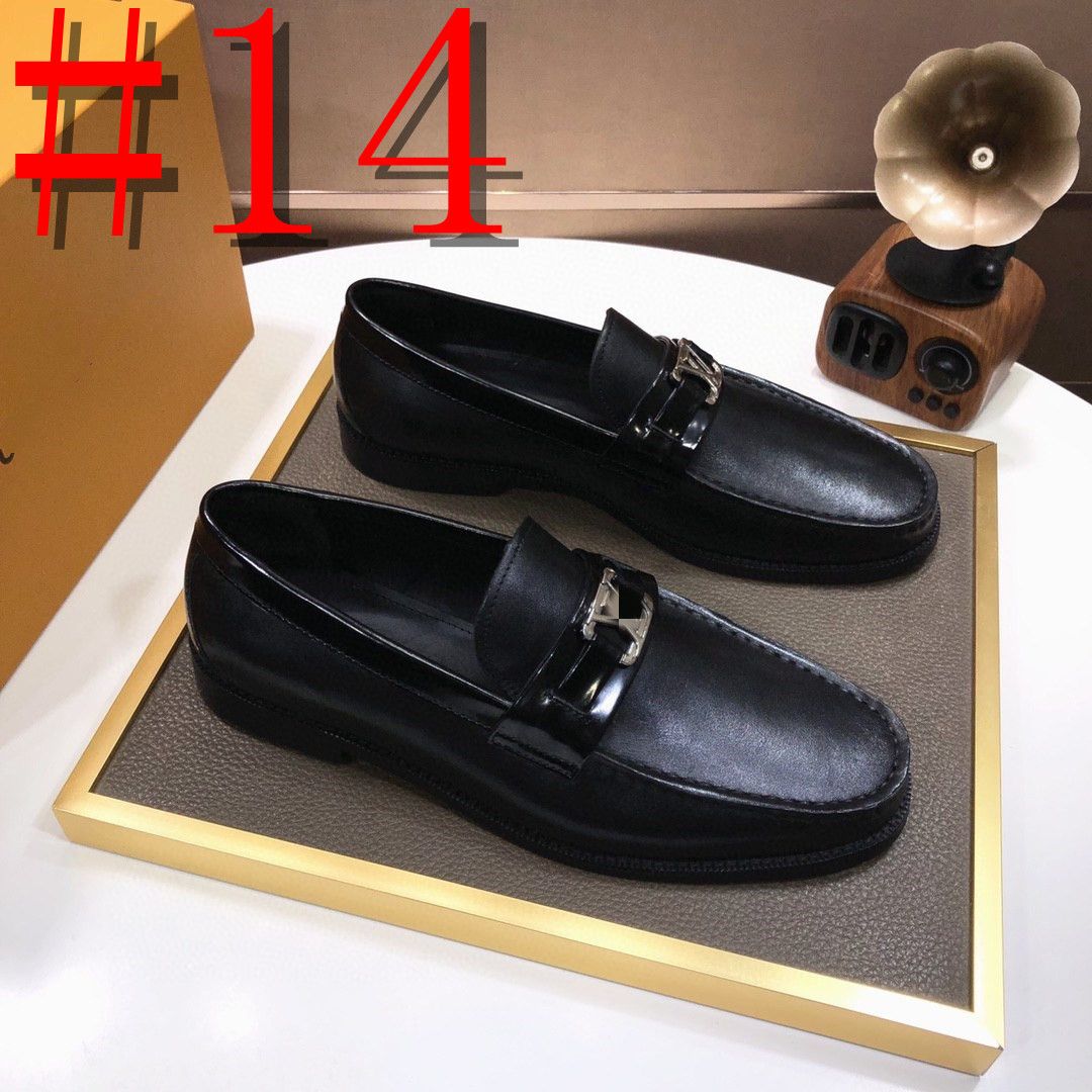 AA 20 Model High Quality MenS Genuine Leather Business Designer Luxury Dress Shoes Slip on Men Leathe Formal Shoes Black Brown For Summer Autumn, With logo #20
AA 20 Model High Quality MenS Genuine Leather Business Designer Luxury Dress Shoes Slip on Men Leathe Formal Shoes Black Brown For Summer Autumn, With logo #20