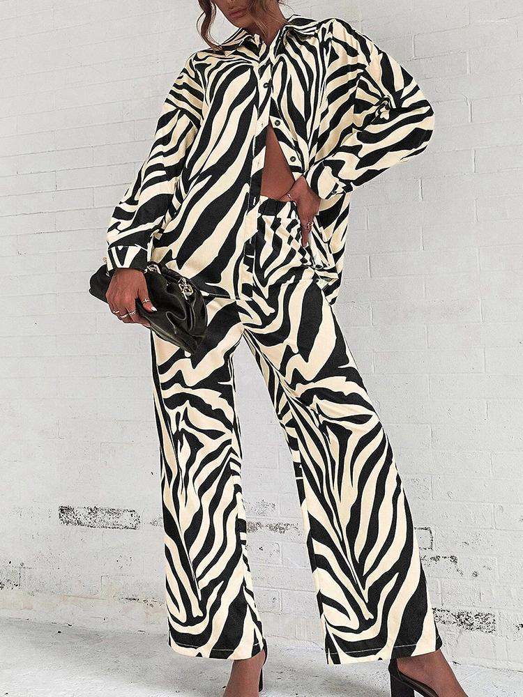 Women' Two Piece Pants Women' 2022 Striped Printing Casual Pieces Set Women Turn Down Collar Loose Matching Elegant Single Breasted, 05 print
Women' Two Piece Pants Women' 2022 Striped Printing Casual Pieces Set Women Turn Down Collar Loose Matching Elegant Single Breasted, 05 print